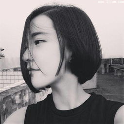 头发少适合什么短发发型图片女生