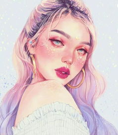独特的插画风格,戳中你的少女心吗