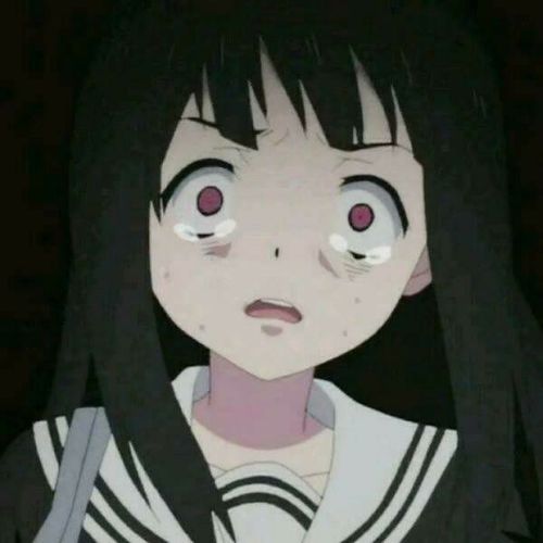 动漫女头暗黑微丧动漫女生头像