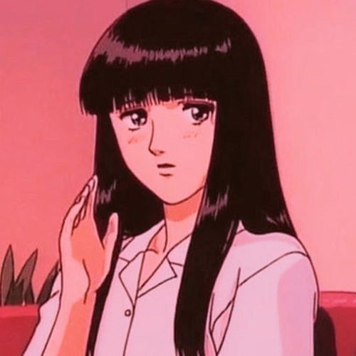 复古动漫头像那个粉色的梦,真的很美