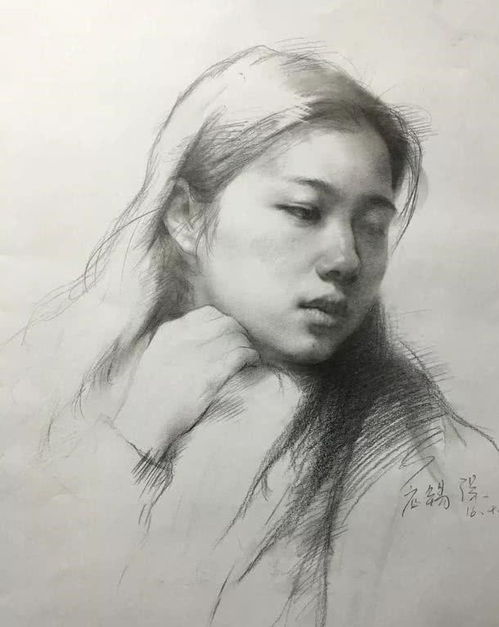 大鹏教育超精致的素描绘画作品