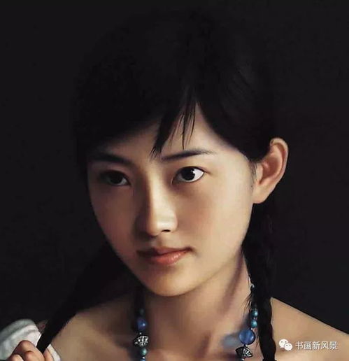 写实美女油画,一见难忘