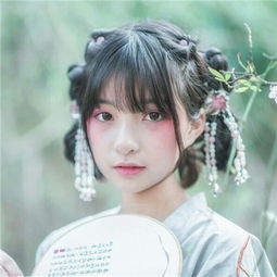 2018唯美小清新古风女生头像努力想留住那些我们的曾今