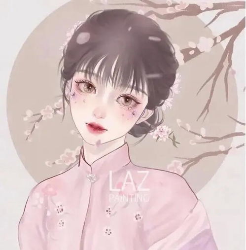 古风动漫粉色系头像恰到好处的孤独是美好