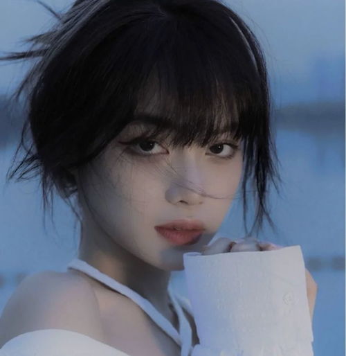 蓝色高级女头
