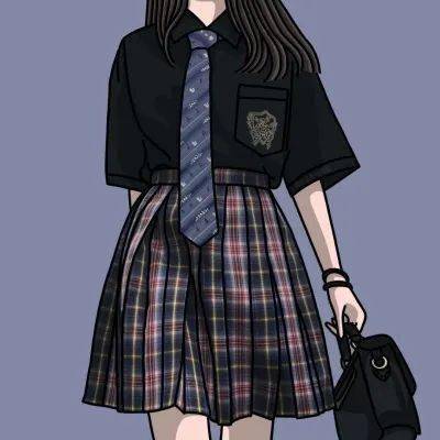 高清女生头像好看的jk部位女头像