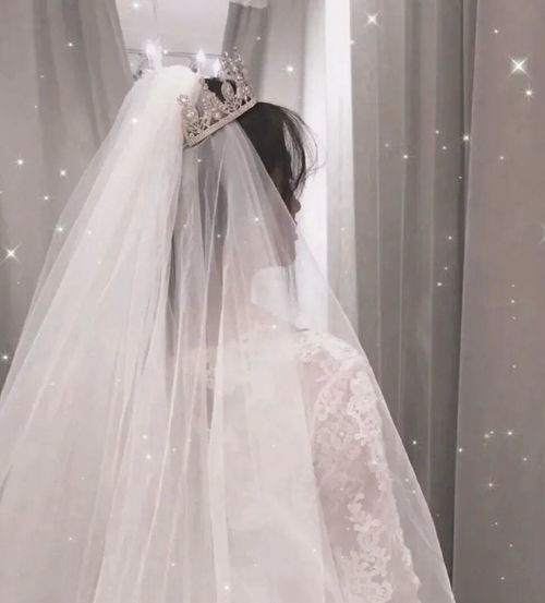 女生婚纱微信头像仙气梦幻真人婚纱头像