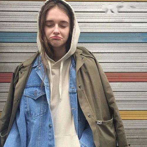 ins超好看女生头像