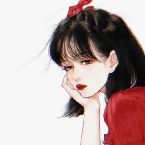 超级美腻清新的男女生头像