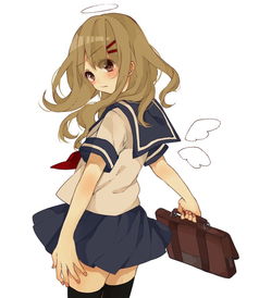 天使p站二次元插画少女头像手绘