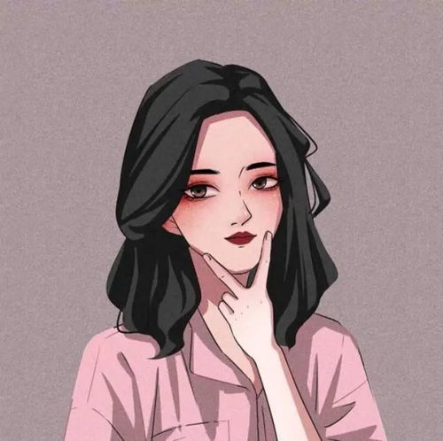 微信头像高清手绘动漫女生头像