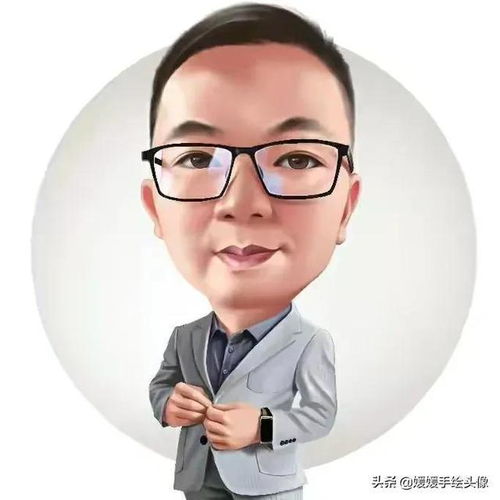 换个新头像吧,适合中年大叔的大漫画头像,画风五官立体辨识度高