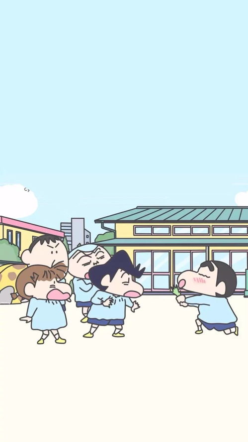 蜡笔小新系列锁屏壁纸来袭,快快接住