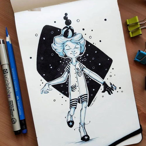 暗黑风女生插画有喜欢这个味道的吗