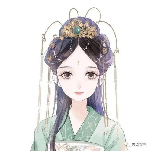 快来领取你的专属古风少女头像