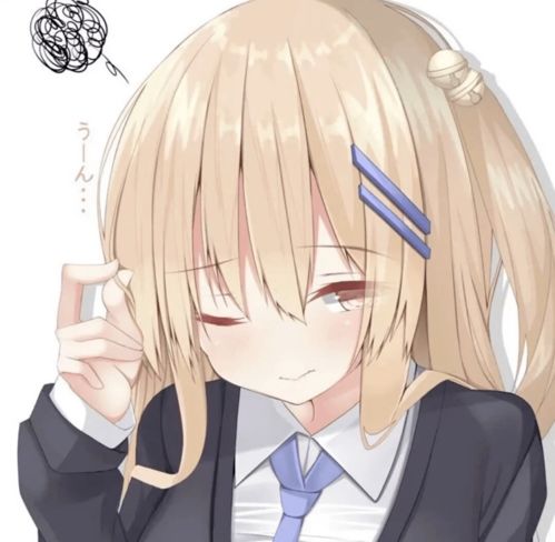 动漫女头甜美风动漫女生头像