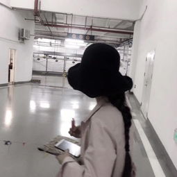 2019高冷气质女神头像戴帽子