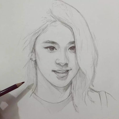 他笔下的妹纸,一个个美如画