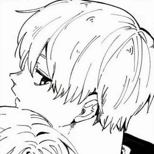 动漫头像丨黑白漫画情头