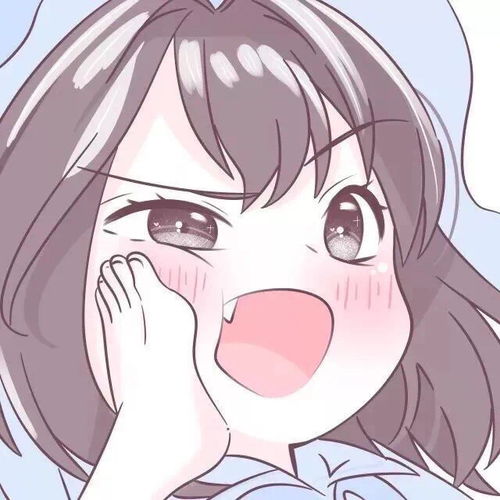 卡通头像女甜美奋斗闺蜜