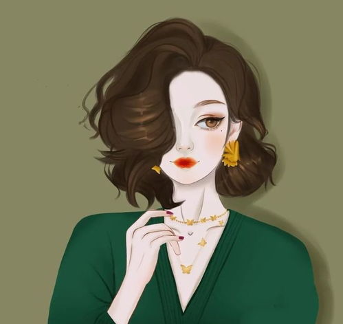 女生头像一组高冷拽酷版和甜美系的混搭