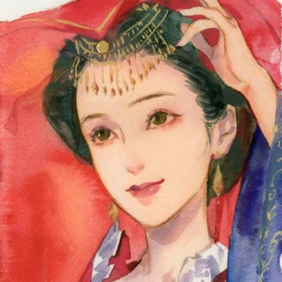 暗黑头像女生高清古风