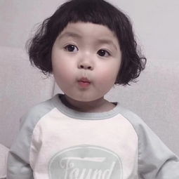 头像女可爱萌小孩搞怪逗比小孩图片头像