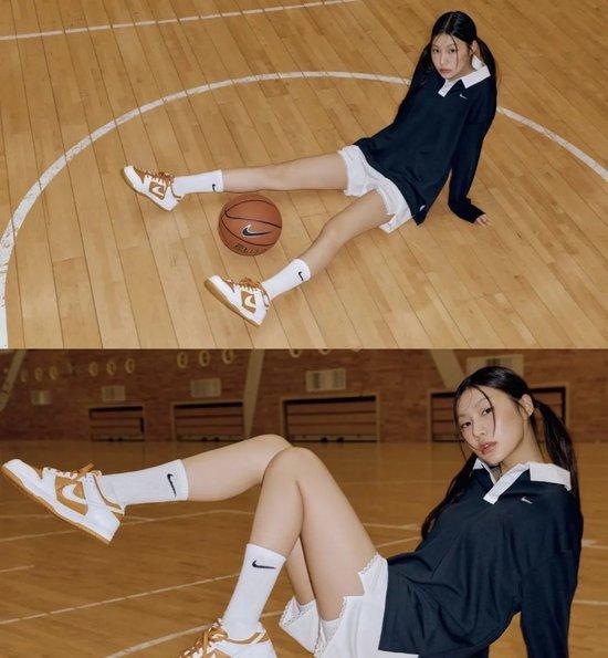 韩女穿起卫衣来怎么这么松弛