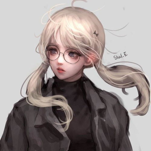 暗黑系少女,快开学了换个头像换个心情