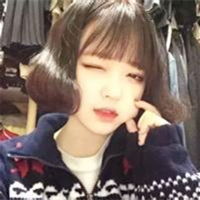 齐耳短发女生头像甜美的短发女生