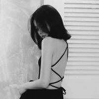 颓废头像女生黑白黑白色调伤感心痛女生头像图片