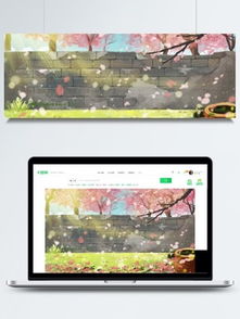 紫色梦幻樱花背景素材模板免费下载jpg格式3000像素编号11550110千图网