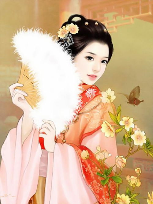 最美古风赏析古风插画,神采奕奕,温柔可人的古风美人