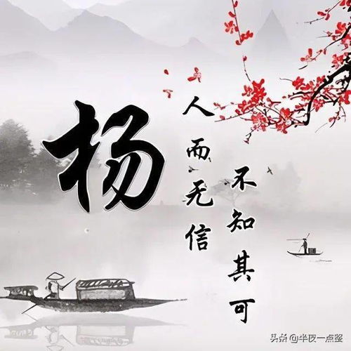 百家姓,姓氏头像之杨
