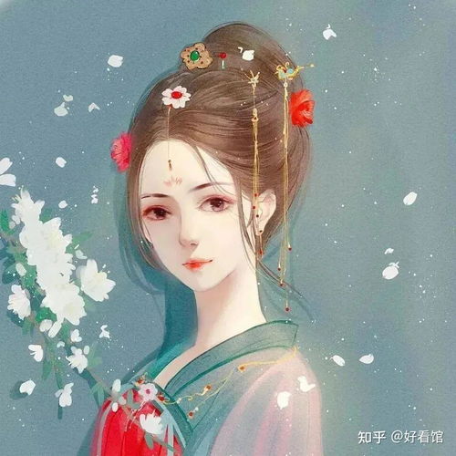 超惊艳的古风女生头像水彩画教程