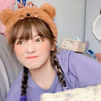 二兽真人闺蜜头像甜美时尚小清新魅力