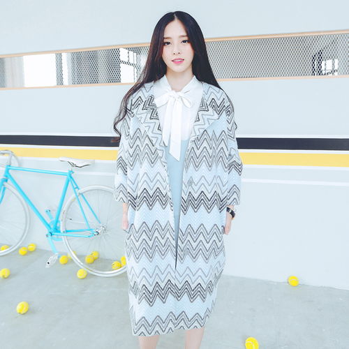 实拍包退换秋冬日韩女装韩版百搭气质波浪纹堆糖,美图壁纸兴趣社区