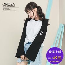 简约bf风宽松插肩百搭衬衣