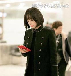 宋茜新发型亮相,形象和气质像动漫少女,包包更加抢眼