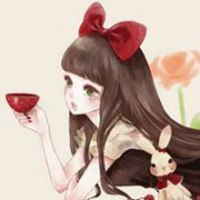 女生头像带花唯美漫画qq头像