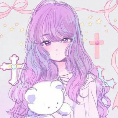二次元女生头像梦幻唯美梦幻漫画女生头像