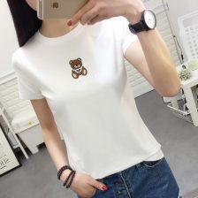 2017新款韩版姐妹闺蜜夏装短袖t恤女初中学生宽松上衣服t血桖bf潮