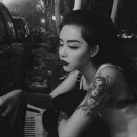 暗黑模糊图片女生头像微信头像图片大全