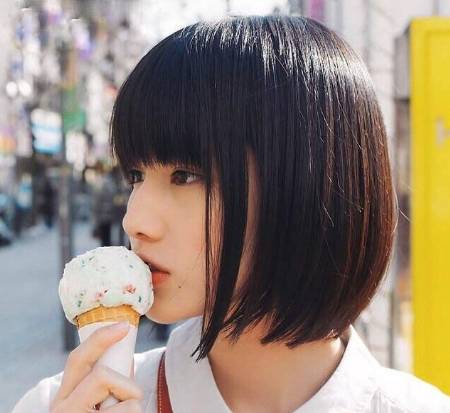 女生头像最新款短发