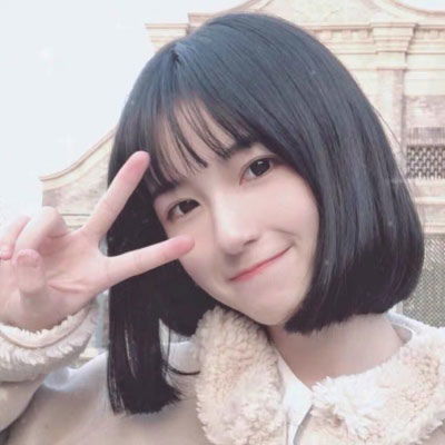 阳光短发女生侧脸头像,有木有很仙女的赶脚