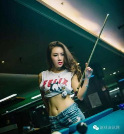 球迷福利,桌球女王霸气写真魅惑十足,着性感比基尼秀魔鬼身材