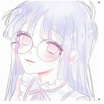 手绘00后可爱女生头像,卡通头像图片