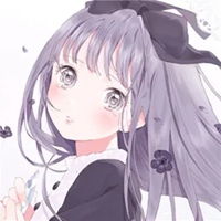 二次元刘海女生头像2次元齐刘海发型女生头像