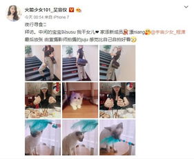 101少女晒游园照仅剩5人吴宣仪与程潇夜行寻食