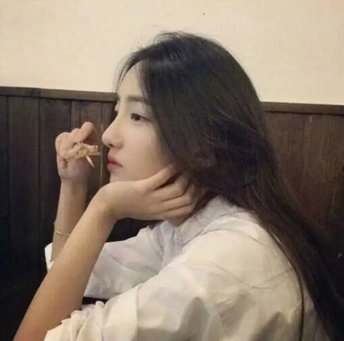 qq头像可爱萌女生侧脸唯美